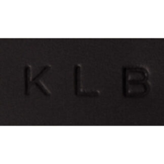 Personalized Leather Poker Chip Set, Black