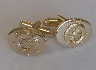 Checkered Flag Cuff Links