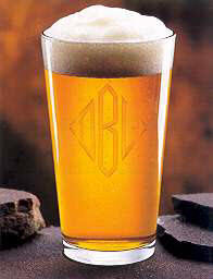 Beer Mug Logo # 73GOLF, Set of 2
