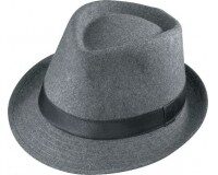Timeless Fedora Hats,Brown Felt