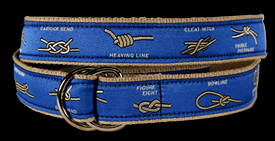 Fun D-Ring Belt, Pink Crabs, Special Order