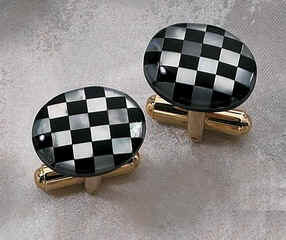 1913 Motorcycle Vintage Stamps Cuff Links