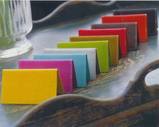 Baekgaard Ltd Colorful Leather Checkbook Cover Case