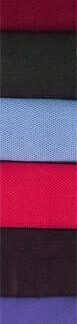 F.A. MacCluer 24 Units Embroidered Honeycomb Pique Lemon