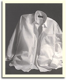 Gitman�Shirts White 2 ply Pointpoint, Point Collar, Barrel Cuff