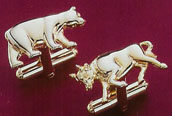 Golfer Money Clip