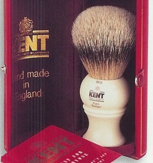 Kent White Shaving Brush Holder, Large