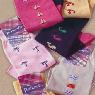 Pantherella Madras Collection, Flags, Box of 6-One Color