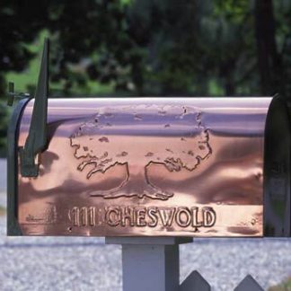 Wildlife Series Personalized Copper Mailbox, Special Order