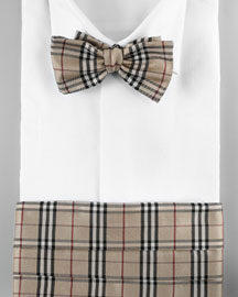 Burberry Formalwear Bow & Cumberbund Set