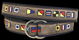 Fun D-Ring Belt, Pirates-Black, Special Order