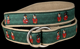 Fun D-Ring Belt, Pink Elephants, Special Order