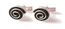 Silver Knots Sterling Silver Cuff Links
