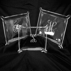 Personalized Acrylic Wine Glasses, set of 12, Best Value