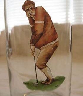 Scottish Bar Mugs, set of 4,ST ANDREWS