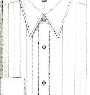 Burberry Allover Herringbone Tuxedo Shirt