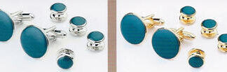 Ships Propellors Tuxedo Stud Sets, Gold Plate