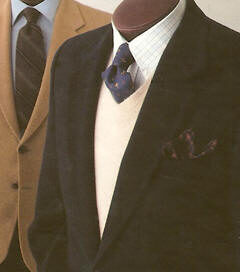 Navy 100% Cashmere Sport Coat, SIDE VENT