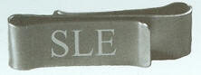Engraved Money Clip Gold 14 kt gold, Block Lettering, No 1