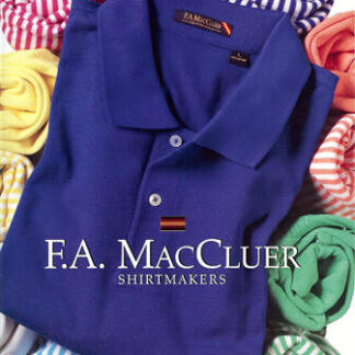 F.A. MacCluer 24 Units Embroidered Honeycomb Pique Hunter