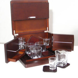 Decanter & Cocktail Glasses DEER