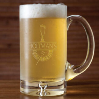 Beer Mug Logo #75 Football,Set of 2