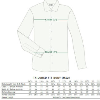 Gitman Chambray Shirt 100% Cotton, MX2 Tailored Fit