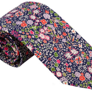 Trumbull Rhodes Necktie Liberty of London Tana Lawn Cotton, NO 11, Southhampton