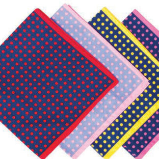 Pure 100% Silk  Pocket Square, Paisleys 13 x 13