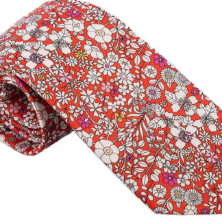 Trumbull Rhodes Necktie Liberty of London Tana Lawn Cotton, NO 8, Kent