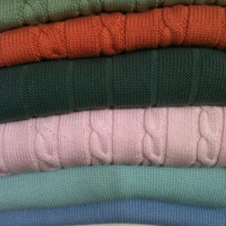 Dann Premium 100% Alpaca 1/2 Zip Mock Links and Rib Long Sleeve Sweater