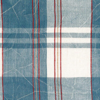 Texas Tartan,LONG Sleeve no 9, Distressed Madras