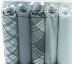 Pure 100% Cotton Handkerchiefs, Box of Six