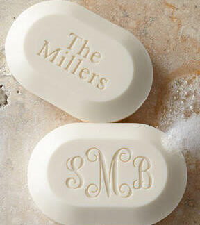 Personalized Soap, Box of Six, Gift Boxed
