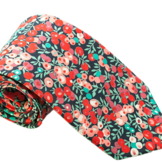Trumbull Rhodes Necktie Liberty of London Tana Lawn Cotton, NO 15, Henley