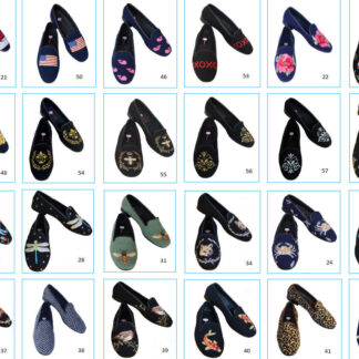 Zebra Needlepoint Womens Shoe, Special Order,By Paige