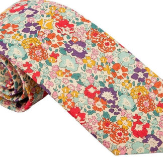 Trumbull Rhodes Necktie Liberty of London Tana Lawn Cotton, NO 12, Plymouth