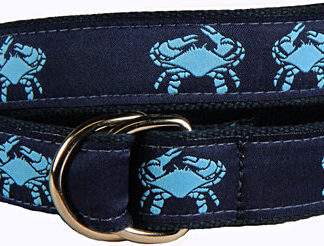 Fun D-Ring Belt, Fish--Olive, Special Order