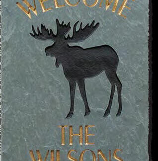 Personalized Pines Sign 9 x 12