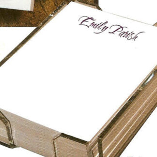 600 Sheet Memo Set + Acrylic Holder