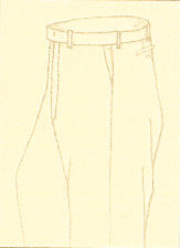 Berle Casual Trousers Plain Front Poplin, Khaki