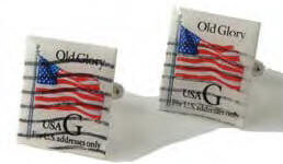 Petroleum Industry Vintage Stamps Cuff Links