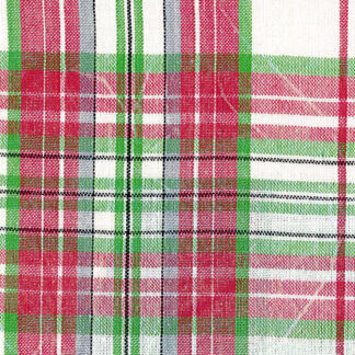 Safari Tartan, Long Sleeve no 5, Distressed Madras