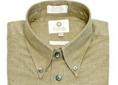 Solid Shittake Viyella Shirt