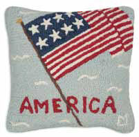 Park City Handmade Hooked Pillow